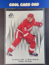 2013-14 SP Game Used Nicklas Lidstrom #70 Detroit Red Wings
