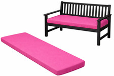 Outdoor Garden Cushion Bench Seat Pad Replacement Water Resistant 2, 3, 4 Seater