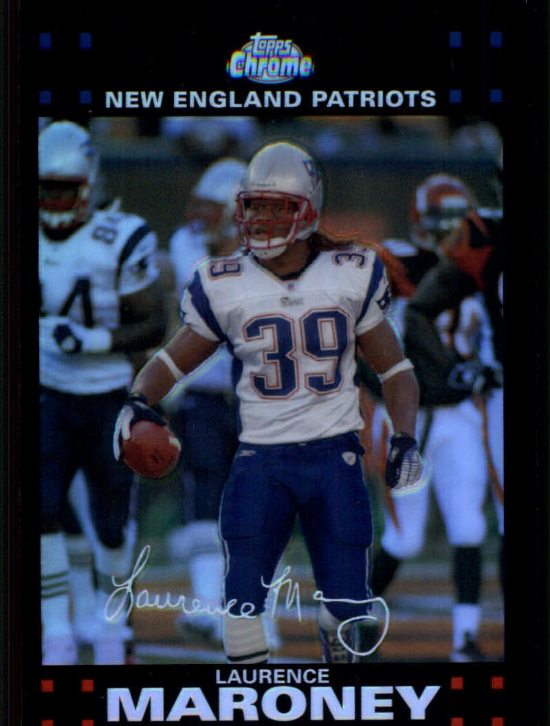2007 Topps Chrome Football "Refractors" Parallel Cards