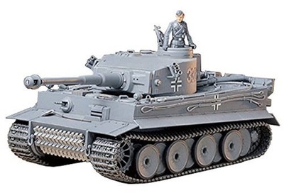 Tamiya 300035216 35216 1:35 Deutscher PzKpfw.VI Tiger I E Frühe (1), Modellbausa