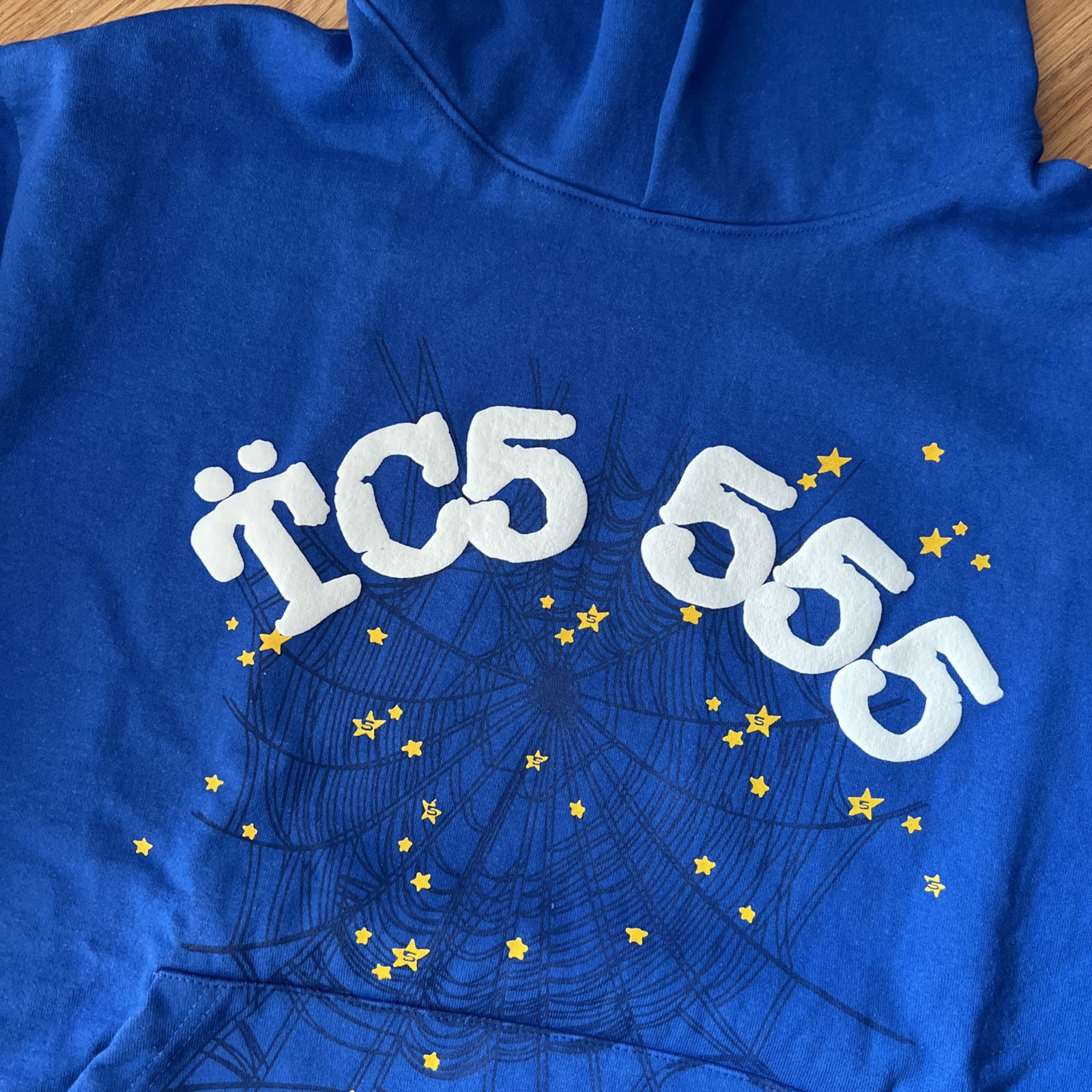 Sp5der Blue TC5 Size Large Good Condition image 2