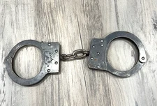 Vintage American Handcuff Company Military Handcuffs, No Key