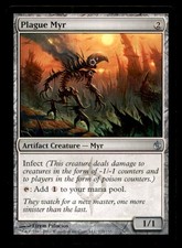 Plague Myr LP Light Play Mirrodin Besieged MTG [9928]