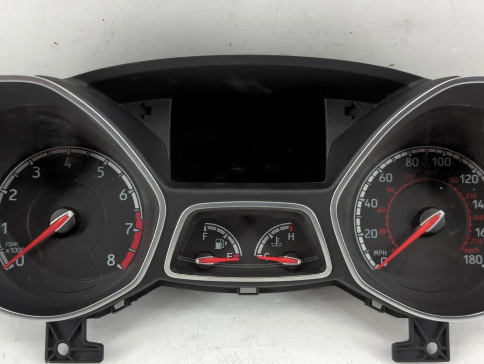 Cuadro de instrumentos velocímetro Ford Focus 2015-2015 medidores AJ2OK Foto 4 de 4
