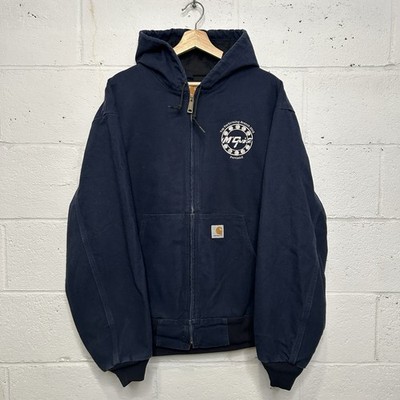 Carhartt Thermal-Lined Hooded Active Jacket “Dark Navy” J131 DNY