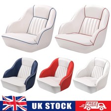 Boat Seat Captain Bucket Seat Fishing Pontoon Boat Seat Padding Chair 1 pc