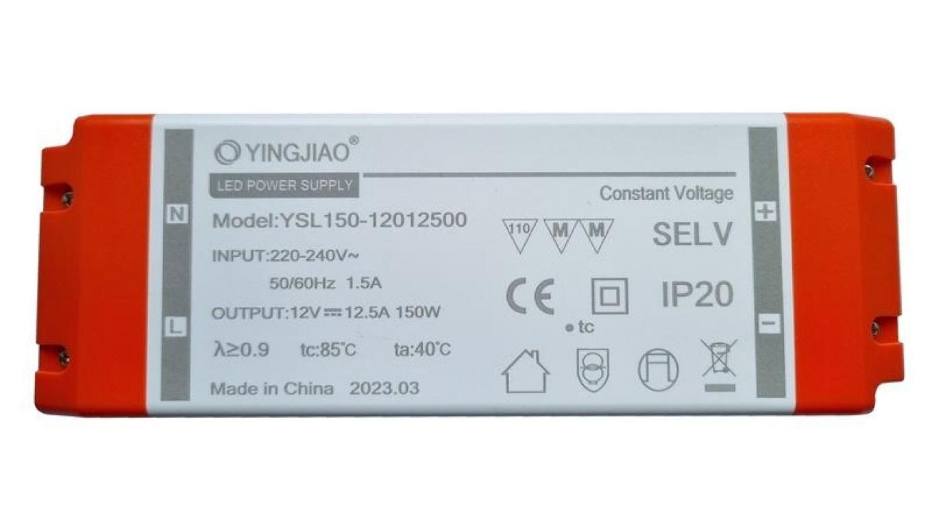 LED DC Power Supply YSL150 12V 12.5A YSL150-12012500