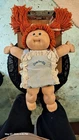 cabbage patch kids doll vintage caucasian