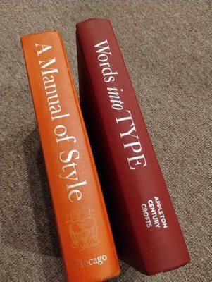 2 BookS On Writing Techniques Manual Of Style Words INTO TYPE scholar Student 