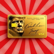 Donald Trump  Credit  Card  Skin 