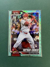 Topps 2026 Series 1 Nathan Church Rookie Card St. Louis Cardinals #24