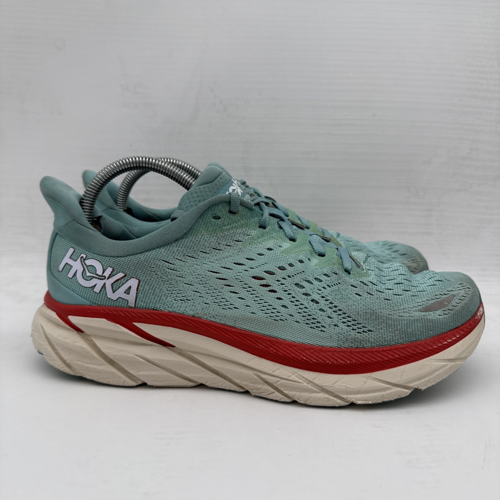 Hoka One One Clifton 8 1119394 AEBL Blue Running Shoes Sneaker Women's 9.5 B