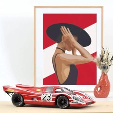 NOREV 127501 1/12 Porsche 917K 24H France 1970 23 Attwood / Herrmann Winner