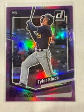 2023 Panini Donruss Baseball Tyler Black Purple Holo #136