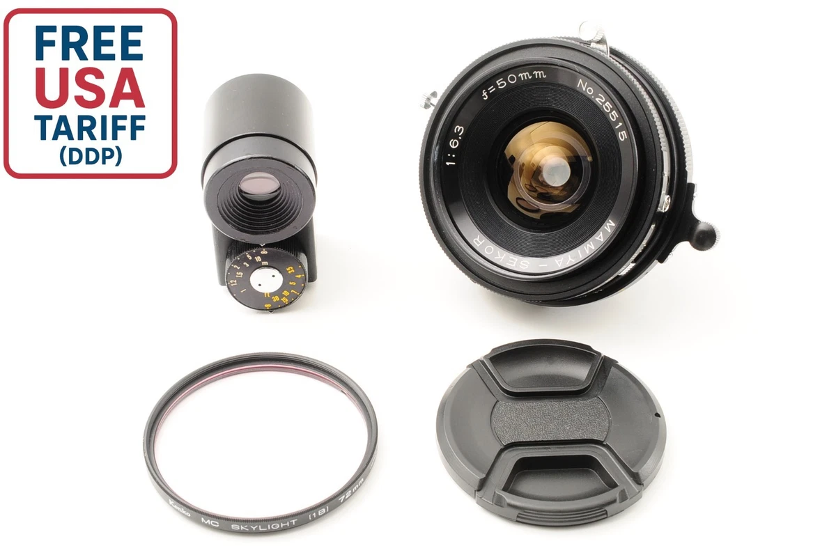 Mamiya f/6.3 Camera Lenses 50mm Focal for sale - eBay