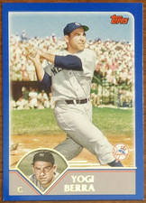 **YOGI BERRA** 2023 TOPPS ARCHIVES #299 - NEW YORK YANKEES!!  HOF!!