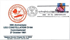 USS Constellation 1996 35th Anniversary Commissioned - J30548