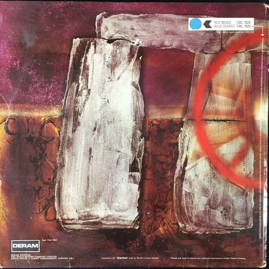 TEN YEARS AFTER 'STONEDHENGE' 12'' VINYL ALBUM DERAM RECORDS SML1029 1969 - Image 2 of 4