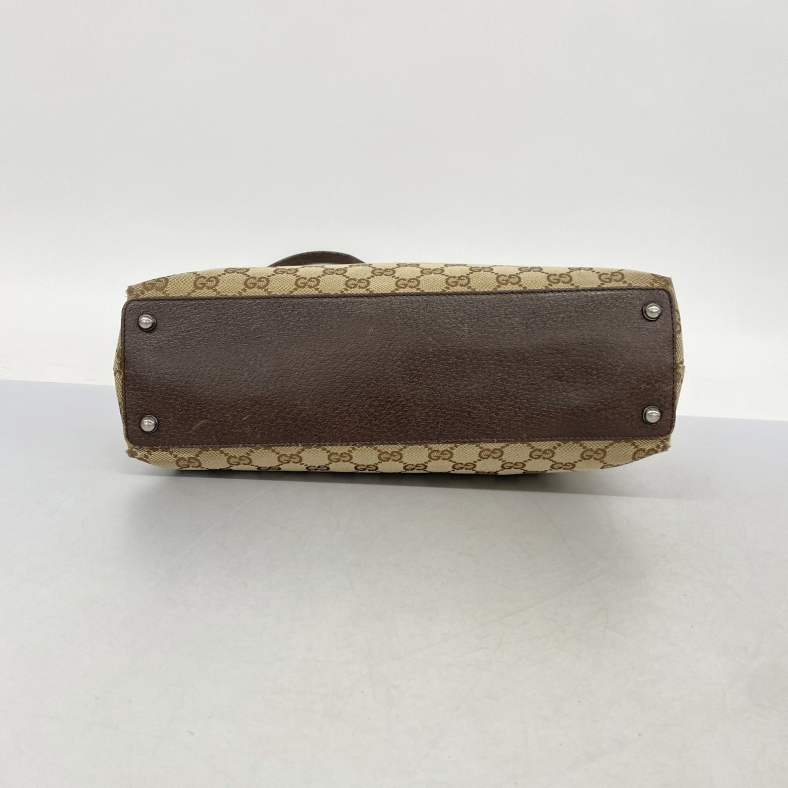 Gucci GG Canvas Tote Bag 120837 Brown Women's GZl1fccy thumbnail 3