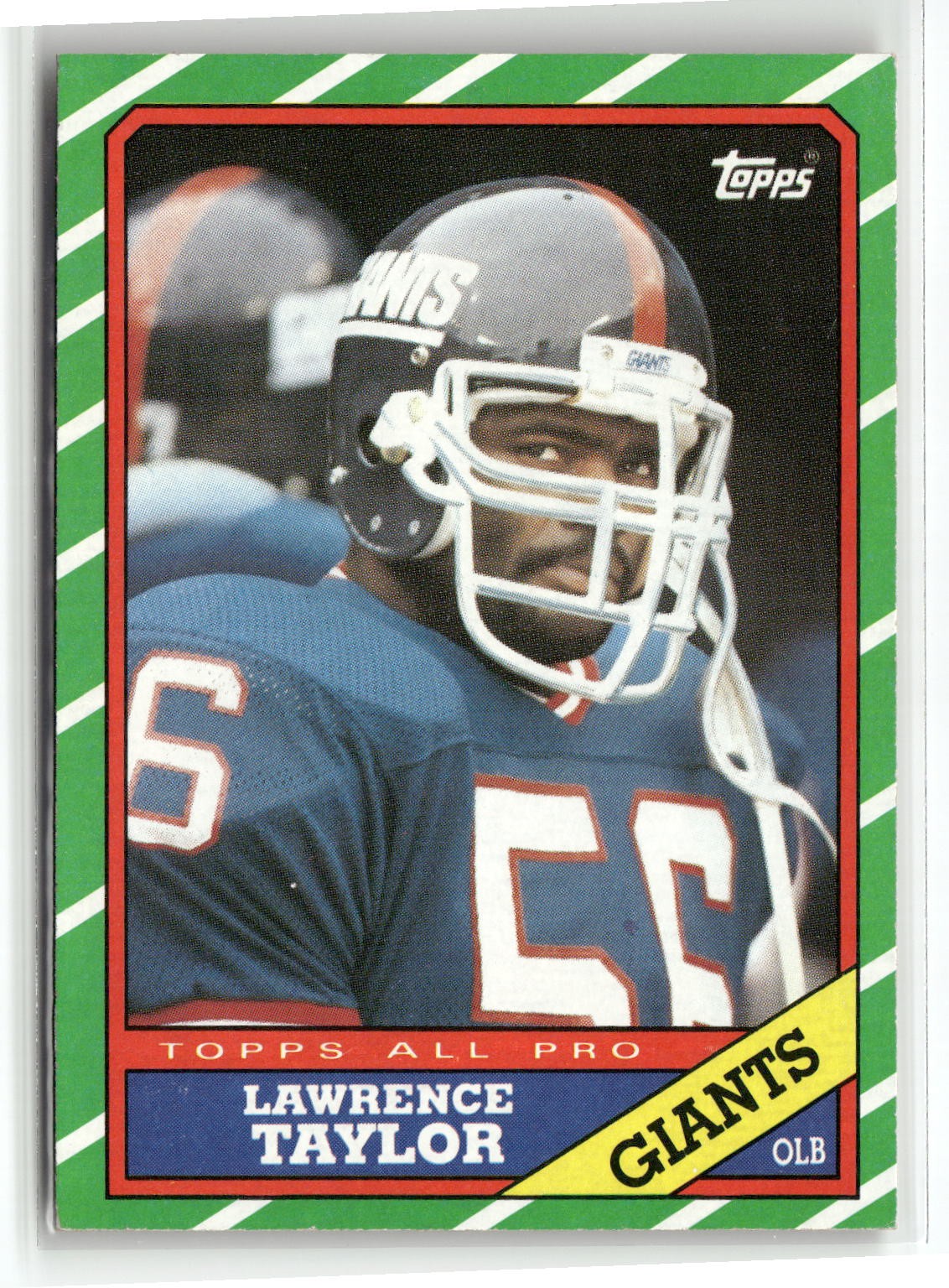1986 Topps #151 Lawrence Taylor New York Giants