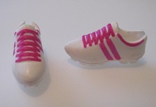 NEW Soccer Baseball Coach Barbie Doll Clothes WHITE/PINK 