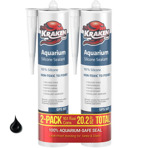 Kraken Bond Black Aquarium Silicone Sealant - Spain