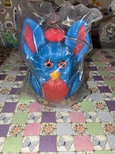 VTG Burger King FURBY 1999 Blue With Red Hair Plastic In Package