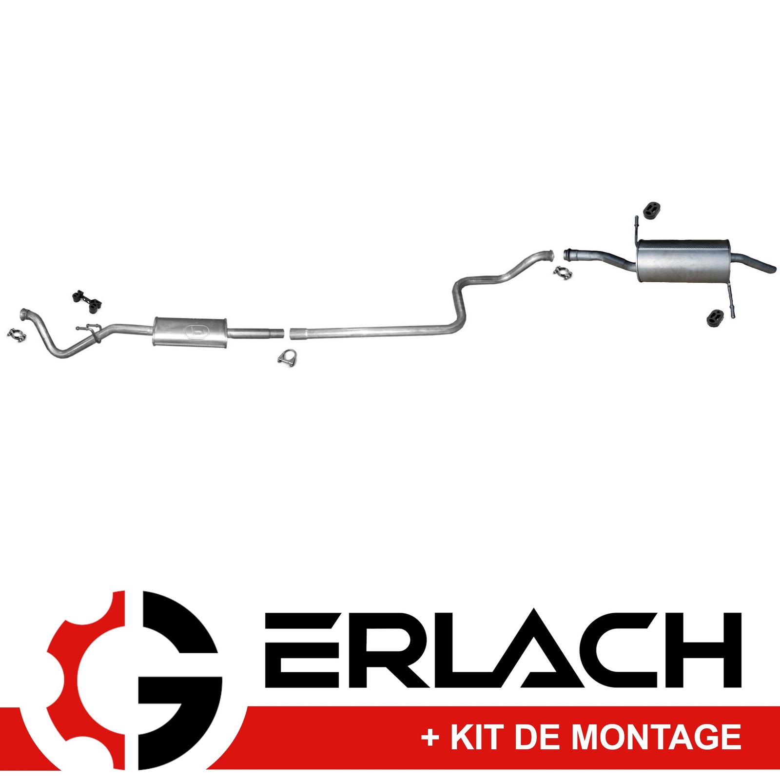 Silencieux echappement 5754 pour Berlingo 1.6 16V ideal voyages en famille