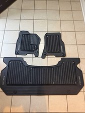2019-2024 Ram 1500 Limited Genuine Black All Weather Floor Mats Front Rear Oem