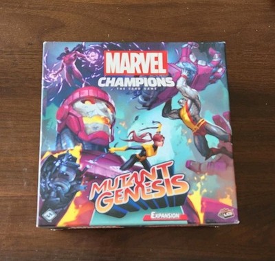 Marvel Champions Mutant Genesis Campaign Expansion Box Set Complete Used OOP