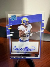 2021 Panini Clearly Donruss Football Cam Akers #RR-CA