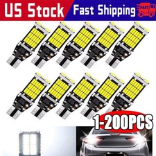 10x T15 921 912 Led Reverse Backup Light Bulbs W16w 916 6000k Super Bright White
