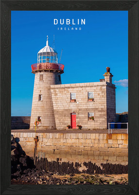 Dublin Gerahmtes Wandbild Poster Leinwanddruck Bild