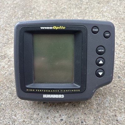 humminbird fish finders ebay Humminbird Portable Wide Optic Fish Finder Untested No Cord Sonar Detector