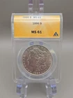 1881 $1 Morgan Silver Dollar ANACS MS 61