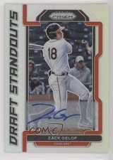 2021 Panini Prizm Draft Picks Standouts Silver Zack Gelof #DS-ZG Auto 0hk3