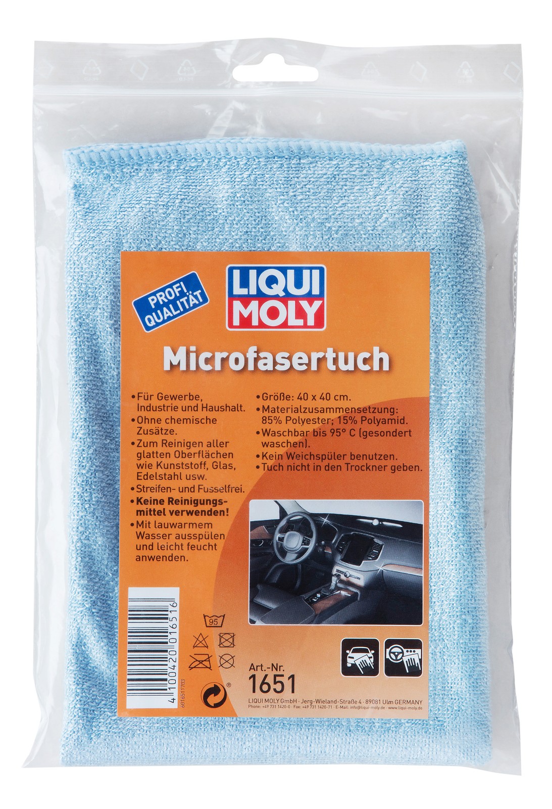 Liqui Moly Microfibre Motorcycle Motorbike Cleaning Cloth - Image 16