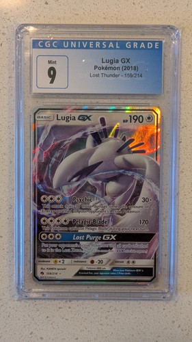 Lugia-GX graded CGC 9 for sale on eBay