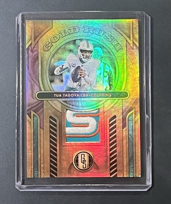 2024 Panini Gold Standard Gold Rush Tua Tagovailoa /24 Sick Patch
