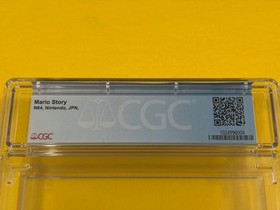 Mario Story (Japan) N64 Paper Mario (CGC Grade 7.5) Nintendo 64 not WATA PSA VGA