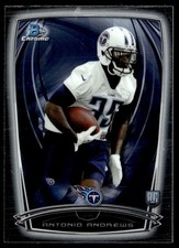 2014 Bowman Chrome Antonio Andrews Rookie Tennessee Titans #181
