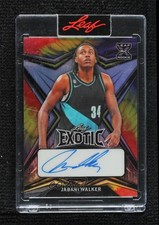 2022-23 Leaf Exotic Parrot Prismatic 1/6 Jabari Walker #BA-JW1 Auto 1q2