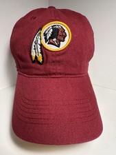 Vintage Washington Redskins Reebok Hat OSFA Burgundy Yellow Embroidered Logo NFL