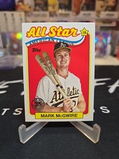 2024 Topps Series 2 - 1989 Topps Baseball All-Stars Mark McGwire #89ASB-37