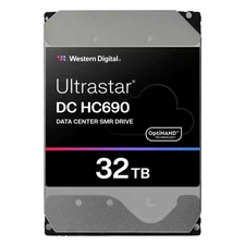 WD HC690 32TB WSH72BV32ALE604 0F63125 7.2K SATA 6Gb/s Host-Managed SMR 3.5" HDD