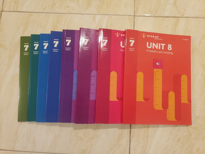 Open-Up Resources 7th Grade Math Full Set - Unused!
