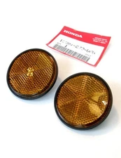 2x Genuine Honda Amber Reflector NOS oem cbx cb900 cb750 cb650 cb1000 vfr800 cb