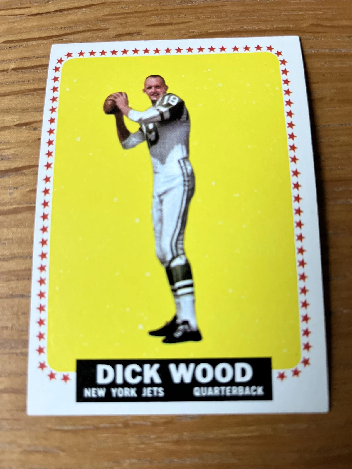 Dick Wood trading card