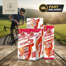 Caffeine-Free Berry Energy Gels - Natural Quick Release for Endurance, 20x40g