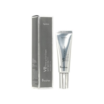 9wishes Vanishing Balm Tone-Up Sun Cream Signature LSF 50+ PA++++ 50ml